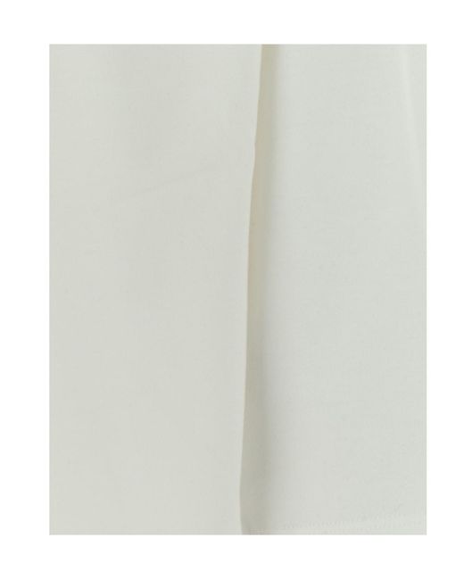 The Row White Cotton Oversize Ciles T-Shirt