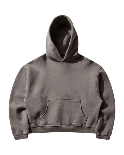 ERL Gray Embroidered Logo Hoodies for men