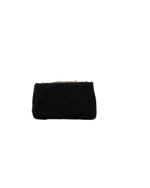 Chloé Black Chloé Heritage Logo Plaque Quilted Small Shoulder Bag