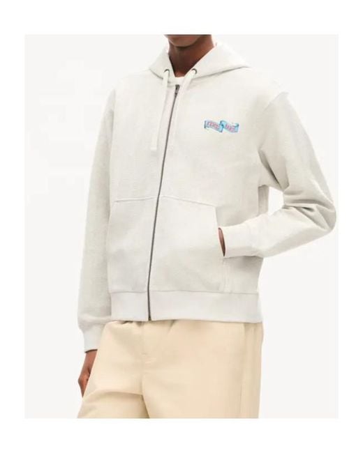 KENZO Natural Jumping Tiger' Zip Up Hoodie for men