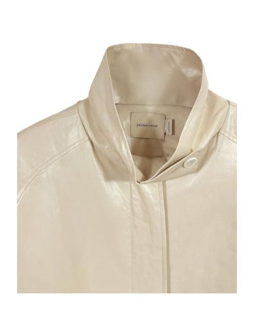 Paloma Wool Natural Belted Jacket