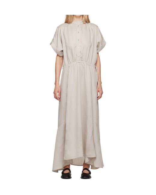 Isabel Marant Natural Valencia Waist Dress