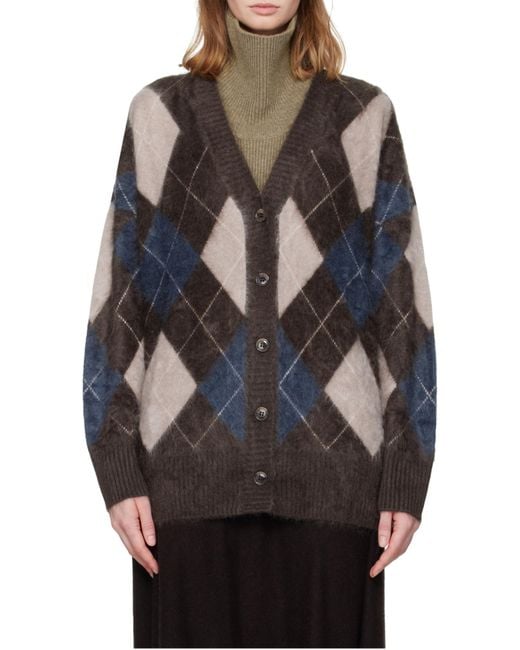 Lisa Yang Gray The Elaria Cardigan