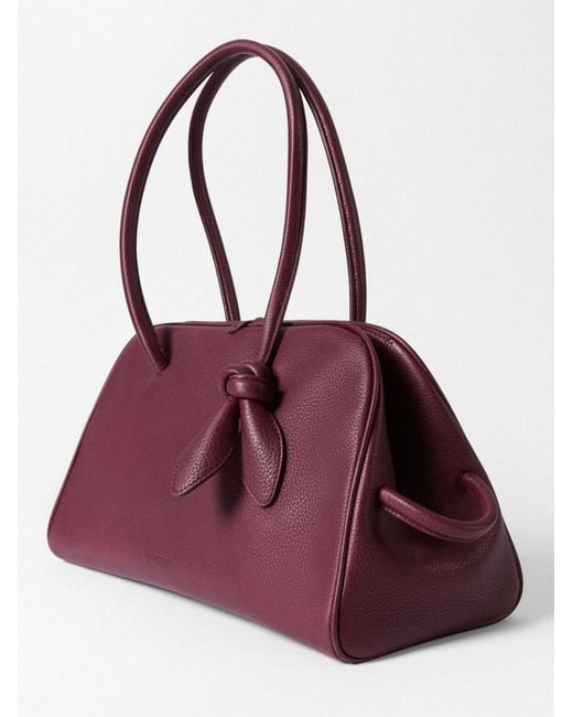 Jacquemus Purple The Turismo Soft Bowling Bag