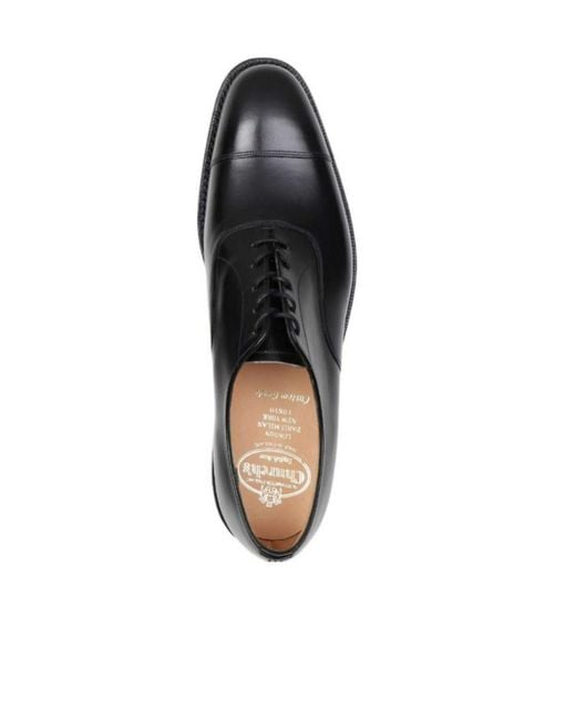 Church's Black Oxford Lace-Up Shoes for men
