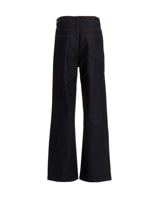 A.P.C. Blue Flared Jeans for men