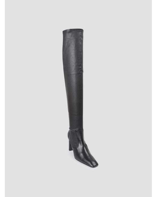 Totême Black Totême Over The Knee Heeled Boots