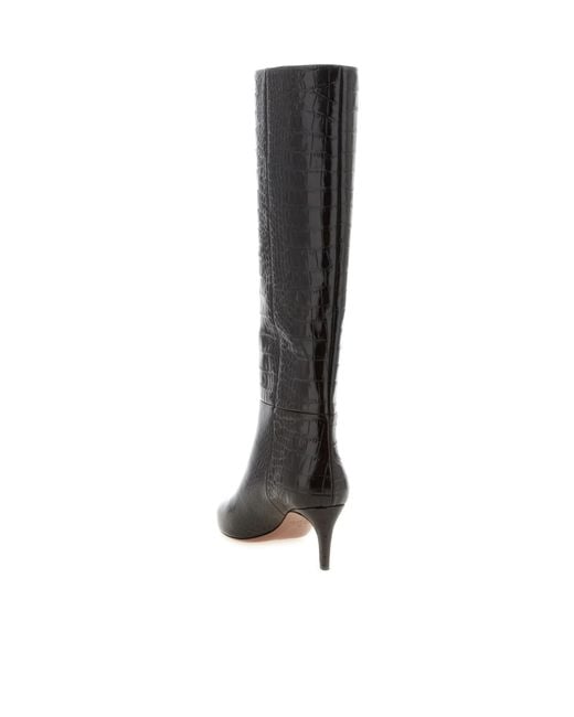Paris Texas Black 'Stiletto' Boots