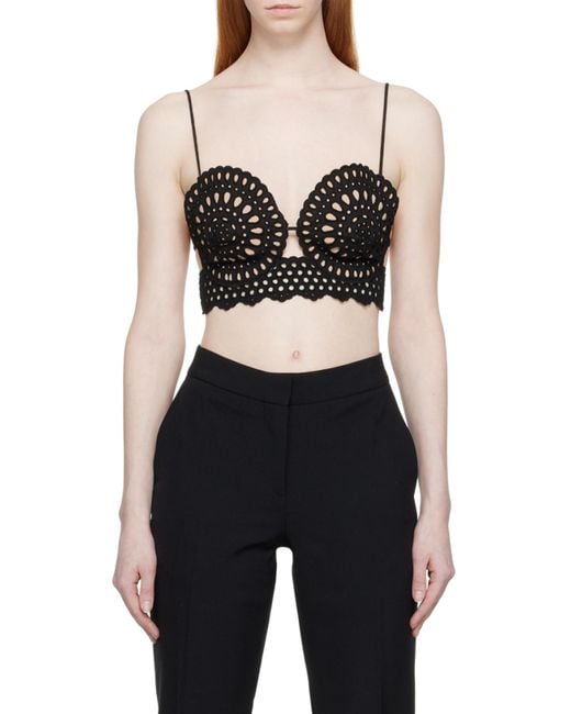Stella McCartney Multicolor Broderie Anglaise Cami Top