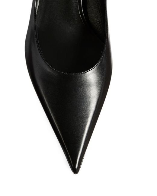 Khaite Black Pointed-Toe High Heels