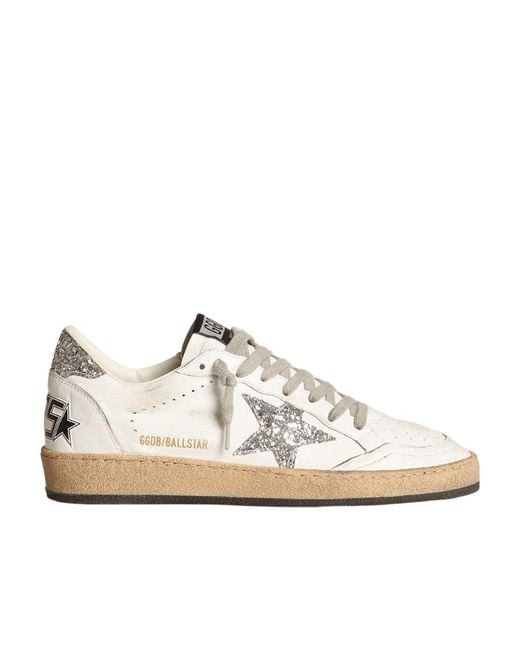 Golden Goose Deluxe Brand White Ball Star Low-Top Sneakers