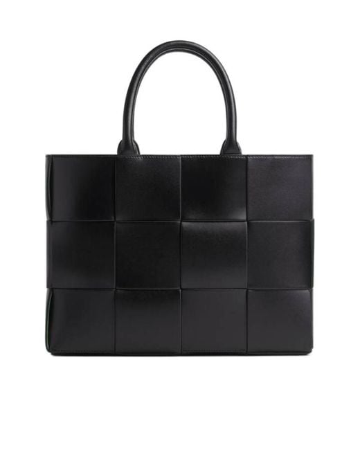 Bottega Veneta Black Small Arco Tote With Strap for men