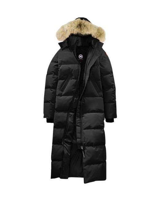 Canada Goose Black Hooded Down Jacket