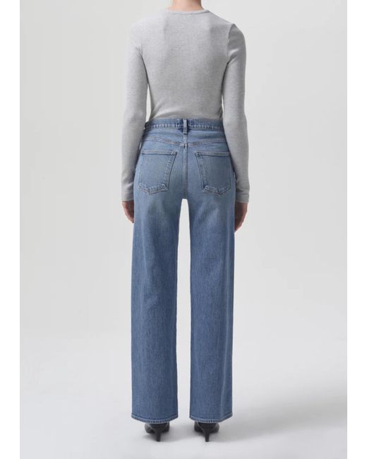 Agolde Black Belt-Loop Jeans