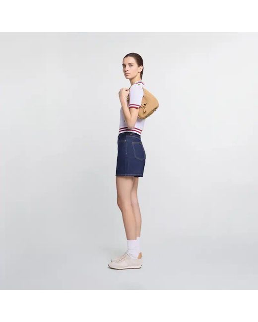 Hogan White Trend Mini Hobo Bag