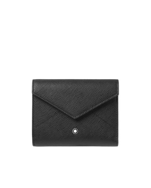 Montblanc Black Sartorial 6Cc Wallet for men
