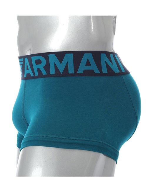 Emporio Armani Blue Logo Underwear for men