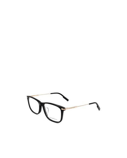 Zegna White Geometric Flat Mirror for men