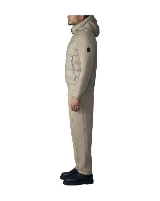 Mackage Green Frank-R Hooded Zip Jacket for men