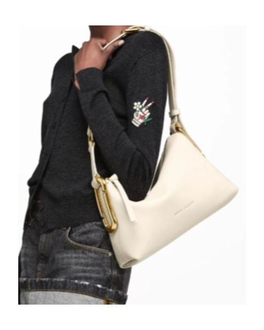 Marc Jacobs White Scene Medium Shoulder Bag