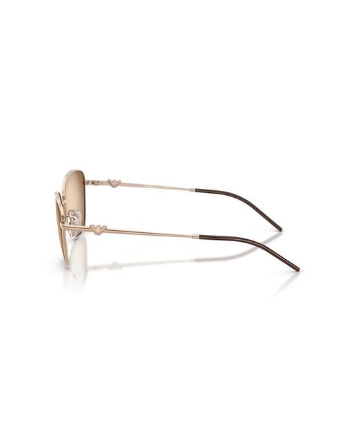 Emporio Armani Multicolor Cat-Eye Frame Sunglasses