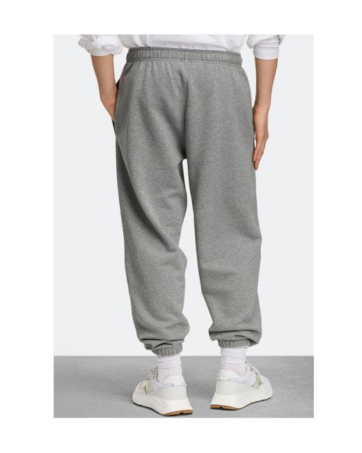 Canada Goose Gray Rove Logo-Patch Cotton Track Pants for men