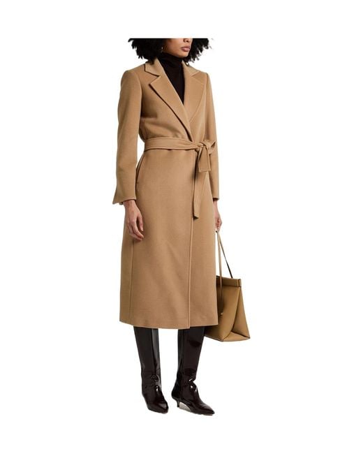 MAX&Co. Natural Belted Coat