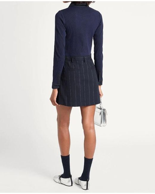 MAX&Co. Blue Pleated Dresses