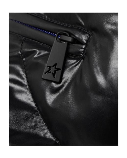 Perfect Moment Black Quilted Flared Ski Pants