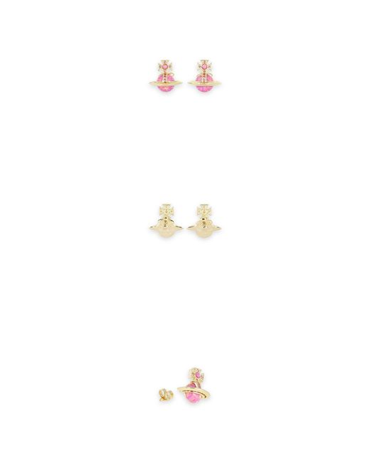 Vivienne Westwood Pink Franca Earrings