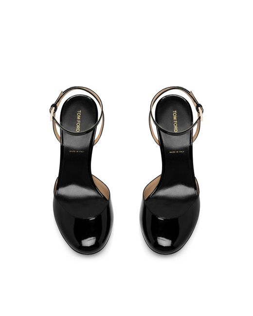 Tom Ford White Selen Round-Toe Pumps