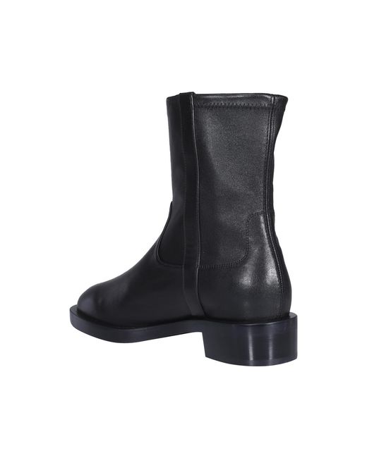 Stuart Weitzman Black Ankle Boots