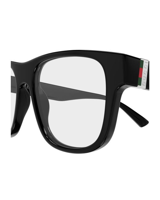 Gucci Multicolor Eyewear Rectangle Frame Glasses for men