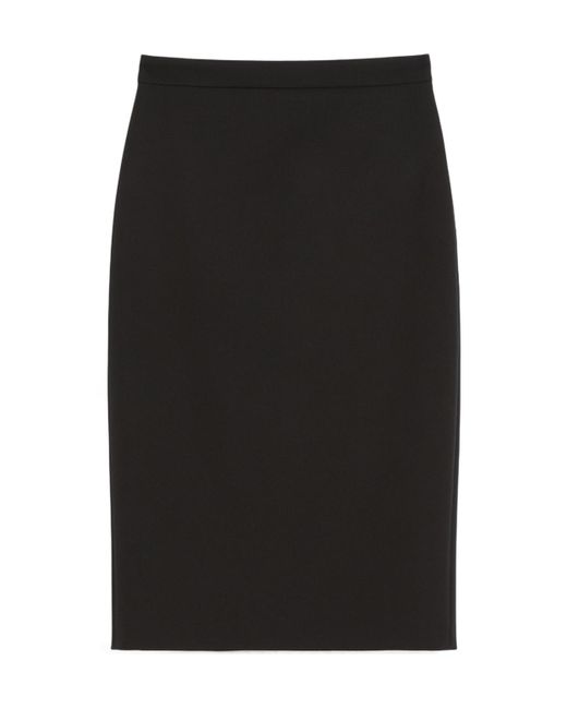 Max Mara Black Pencil Skirt