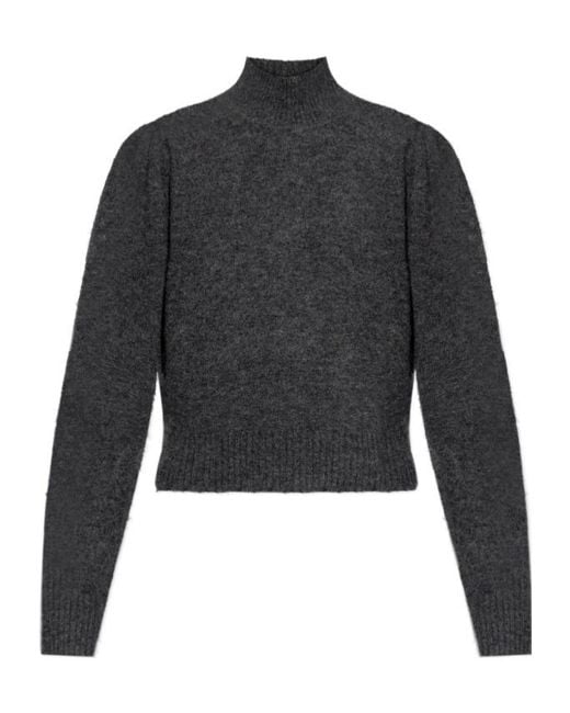 Isabel Marant Gray High-Neck Sweater