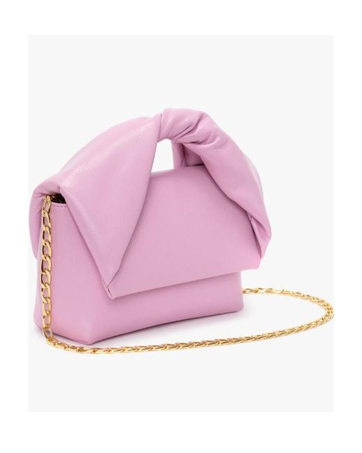 J.W. Anderson Pink Jw Anderson Medium Twister Top Handle Bag