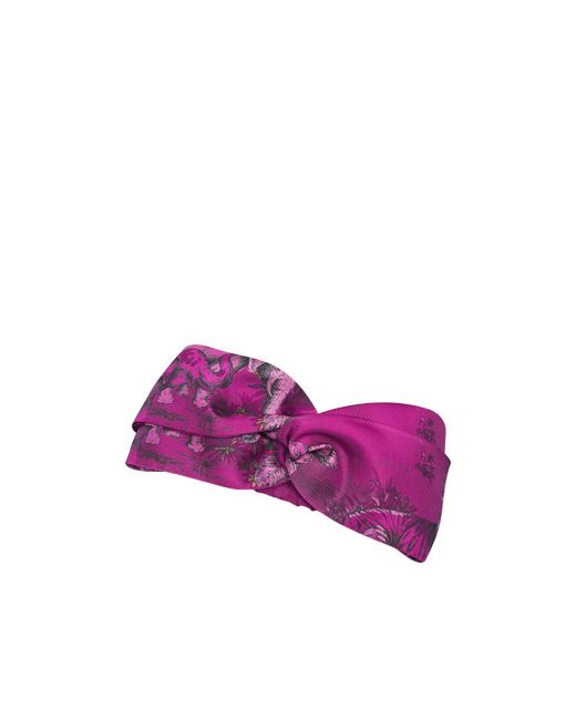 Dior Purple Toiledejouyvoyage Silkband