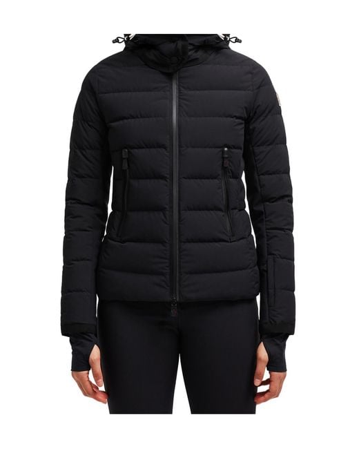 Moncler Black Grenoble Hooded Padded Jacket