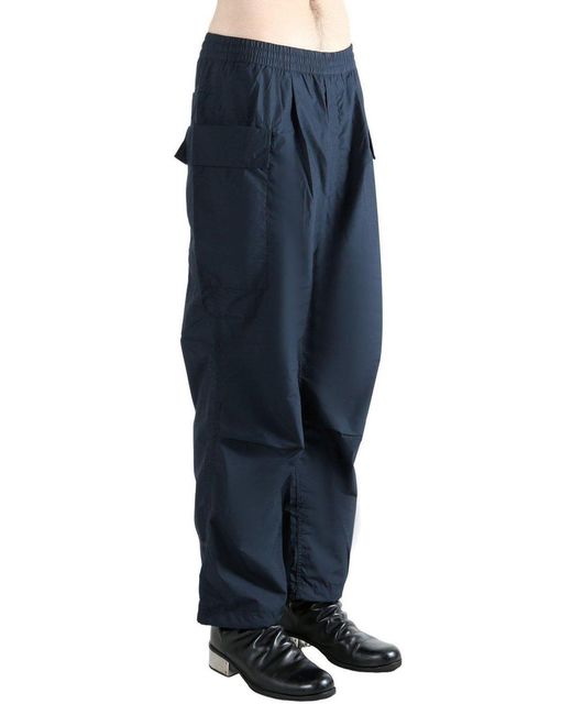 Nanamica Blue Cargo Deck Pants for men