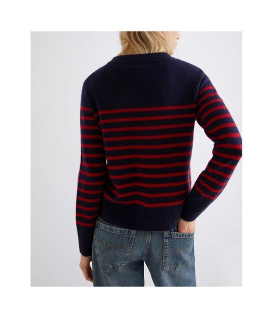 Marella Blue Cashmere-Blend Sweater