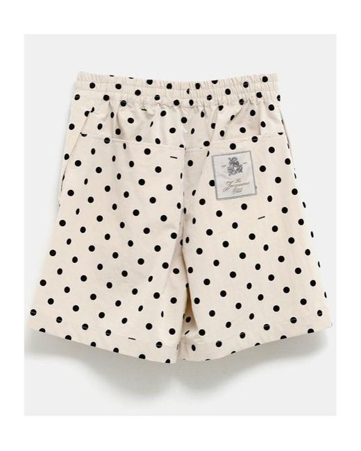 Jacquemus Natural Le Short Aloe Printed Shorts for men