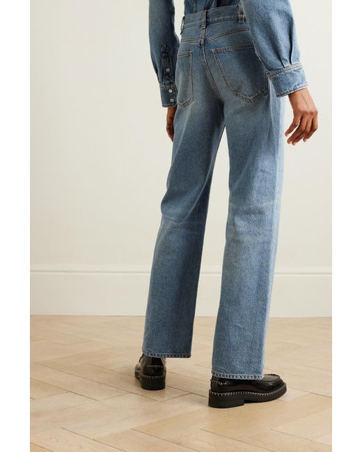 Chloé Blue Chloé Boyfriend Straight-Leg Jeans