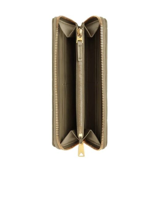 Bottega Veneta Gray Logo Wallet