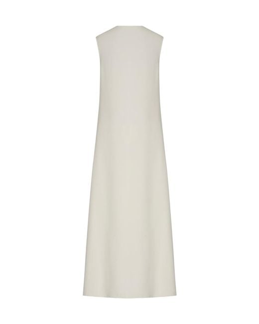 The Row White Loic Dress
