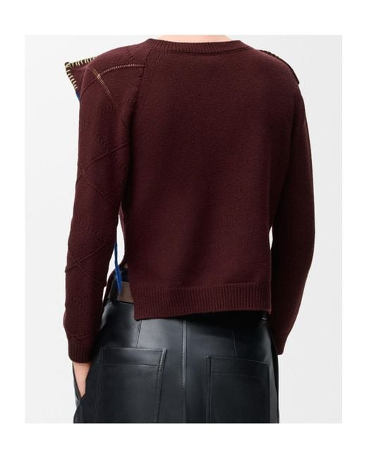 Loewe Purple Long-Sleeved Sweater
