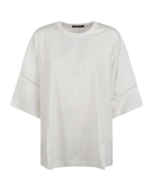Fabiana Filippi White Cotton T-Shirt
