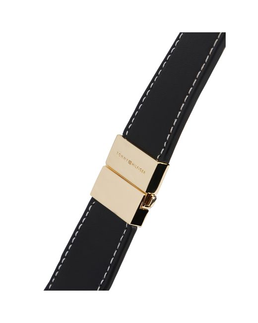 Tommy Hilfiger Black Solid Color Shoulder Bag