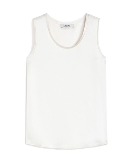 Max Mara White Estri Blouse