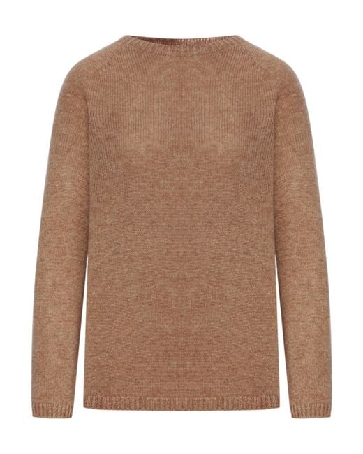 Max Mara Brown Georg Crewneck Jumper