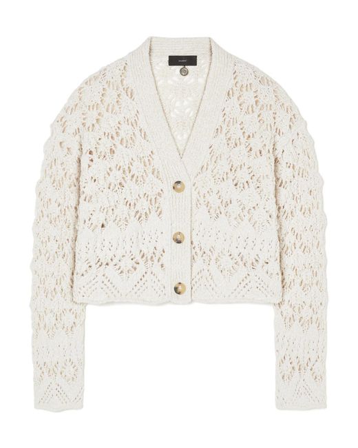 Alanui White Lagoon Romance Buttoned Cardigan